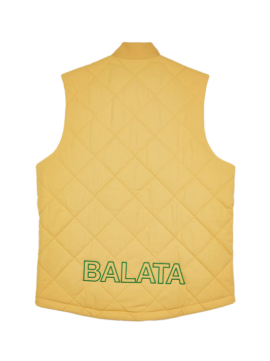 ADIDAS BALATA GO-TO QUILTED DWR VEST OAT